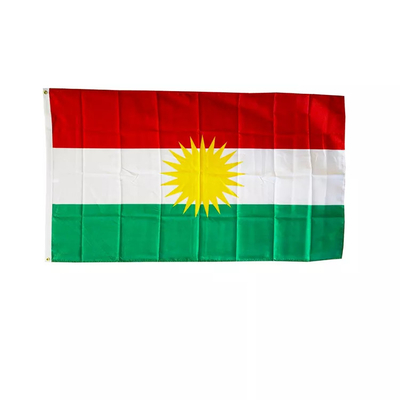 رنگ پانتون پرچم ملی کردستان 100% پلی استر برای لباس عروسی