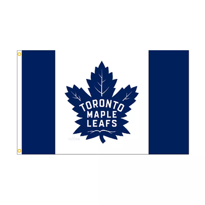 تحویل سریع پرچم سفارشی Toronto Maple Leafs Flag NHL Hot Teams Flag